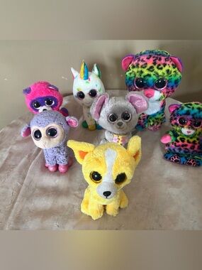 Ty Beanie Boo's Lot of 7
